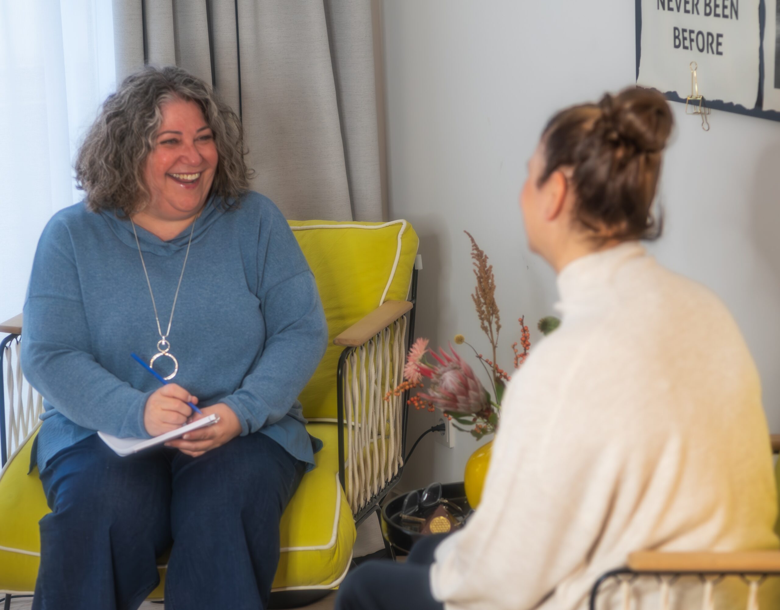 Séance de coaching individuel avec Helene Mandalidis, pour un leadership aligné